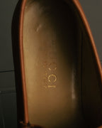 “GUCCI” 70’s-80’s Horsebit leather loafers