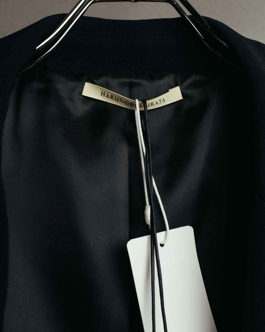 -SPECIAL- “HARUNOBU MURATA” 2024 SS Sculptural belted dress coat