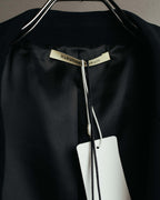 -SPECIAL- “HARUNOBU MURATA” 2024 SS Sculptural belted dress coat