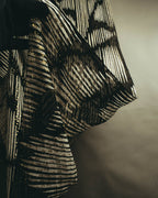 -SPECIAL- “GUCCI” 00’s-10’s Metallic printed sheer stole