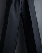 "Acne Studios" Button fly design wide straight slacks