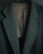 "Burberrys" 90’s early british tweed country tailored jacket
