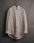 “BALENCIAGA” 90’s-00’s Relaxed pale dress shirt