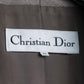 "Christian Dior" Double shawl collar design tailored jacket