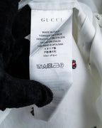"GUCCI" Michele period iconic motif embroidered shirt