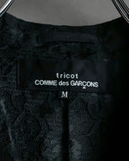 "tricot COMME des GARCONS" 
2001AW Lace-switched design tailored jacket