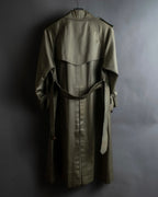 "Burberrys" Vintage water-repellent cotton oversized trench coat