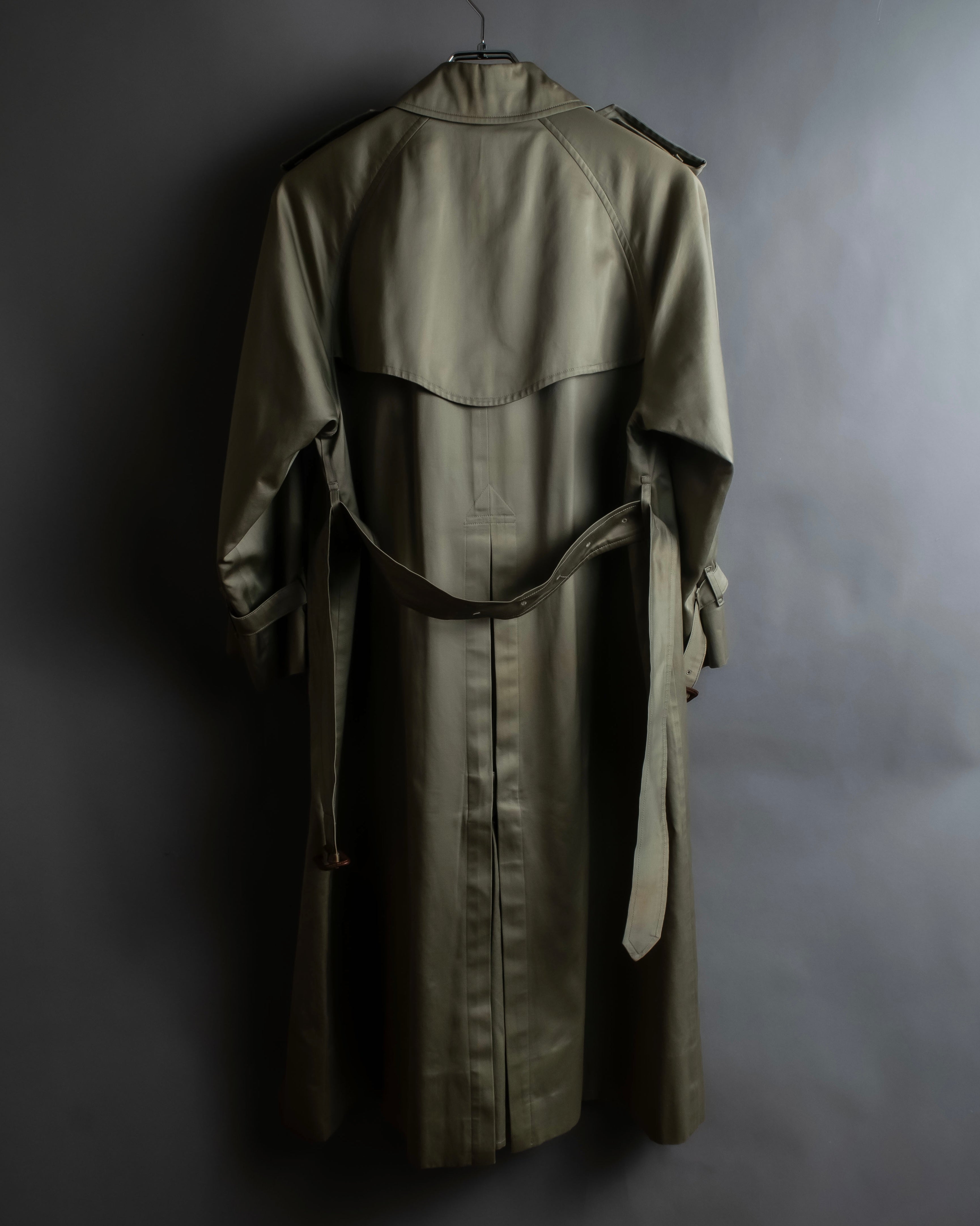 "Burberrys" Vintage water-repellent cotton oversized trench coat