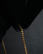 –SPECIAL– “GUCCI” 80’s crest chain shoulder bag
