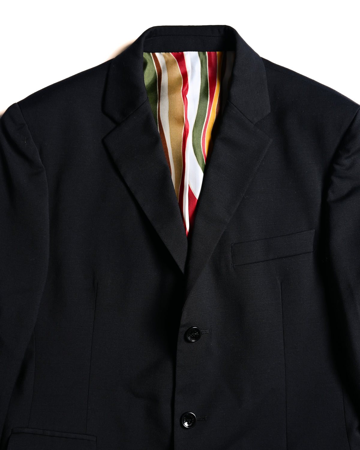 Dolce＆Gabbana/ Color Block Lining Single Breasted 3B Set-up