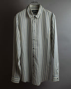 "GUCCI" Diamond jacquard striped shirt