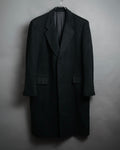 “BALENCIAGA PARIS” 90’s Cashmere blend chesterfield coat