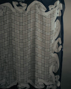"Burberrys" 80's-90's Lightweight checked scarf