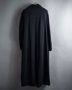 -SPECIAL- "Y's" 15AW Cape design panel oversized stand collar coat