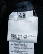 "DOLCE & GABBANA" Double-breasted bejeweled button check pattern jacket