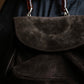 "BOTTEGA VENETA" Suede look tortoiseshell handle 2way bag