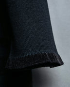 "Salvatore Ferragamo" Gancini design rayon mix cardigan