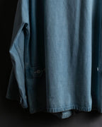 "COMOLI" Flap pocket design oversized denim jacket