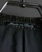 "GIORGIO ARMANI" Greige mix checkered pattern tailored jacket