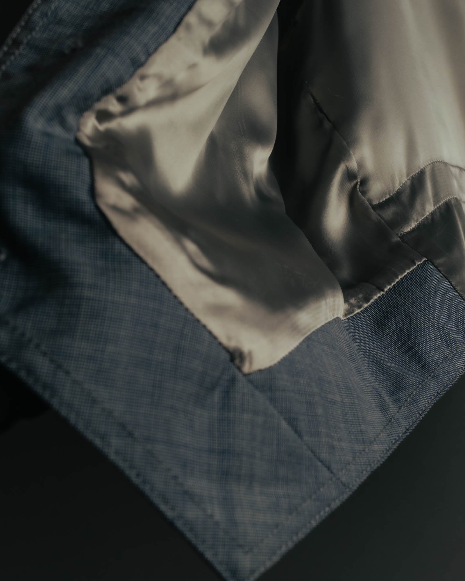 -SPECIAL- “Maison Martin Margiela” 07SS Studded wool leather tailored vest