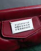 "MAISON MARGIELA" Red color Glam Slam chain shoulder bag