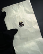 “LOEWE” 2000’s Script monogram silk tie