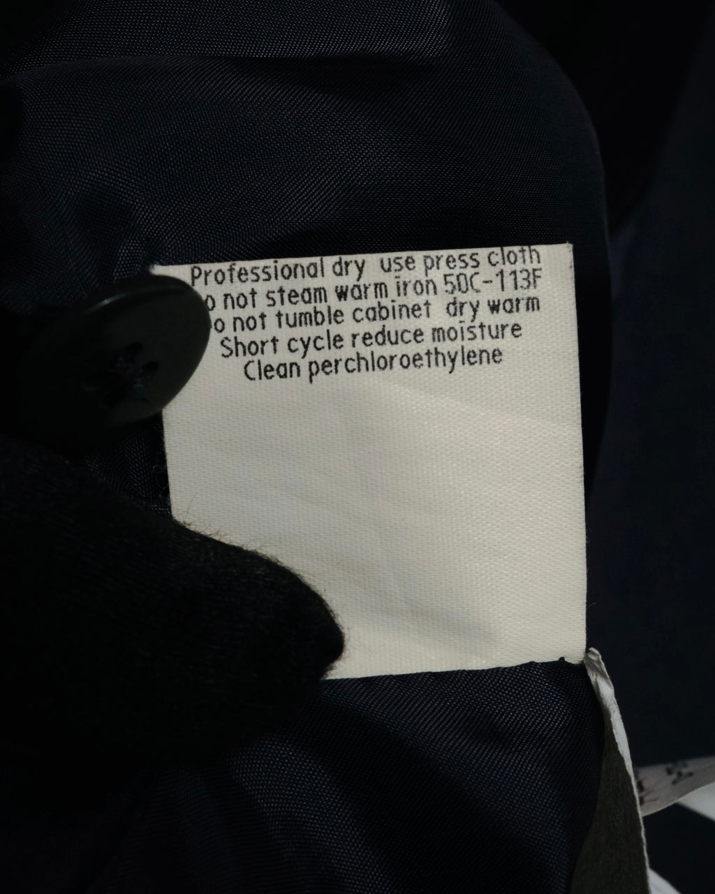 –SPECIAL– "GIORGIO ARMANI"
90’s Borgonuovo 21 pinstripe fly front long coat