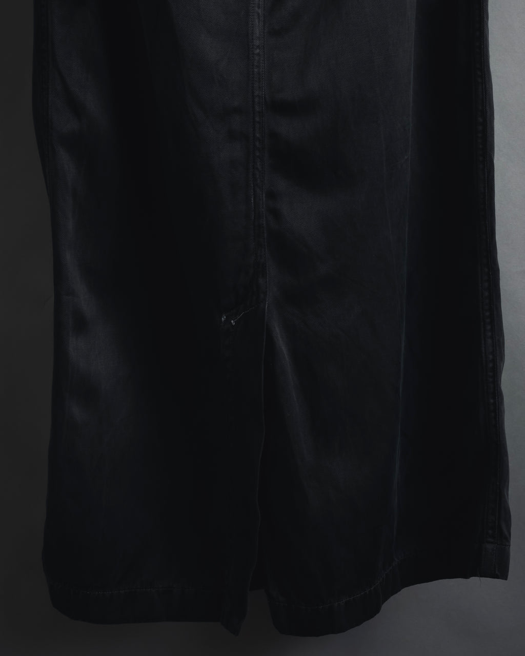 "DRIES VAN NOTEN" 10’s cupro-cotton satin long skirt