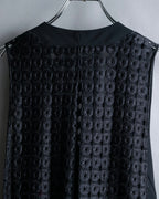 "LIMI feu" Layered embroidered sleeveless dress