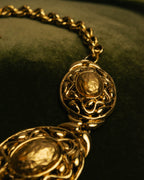 -SPECIAL- “YVES SAINT LAURENT” 80’s-90’s Baroque statement necklace
