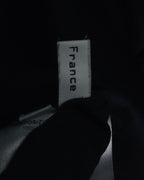 "BALENCIAGA.PARIS" 2008-2009 Sculptural satin shawl collar tuxedo jacket