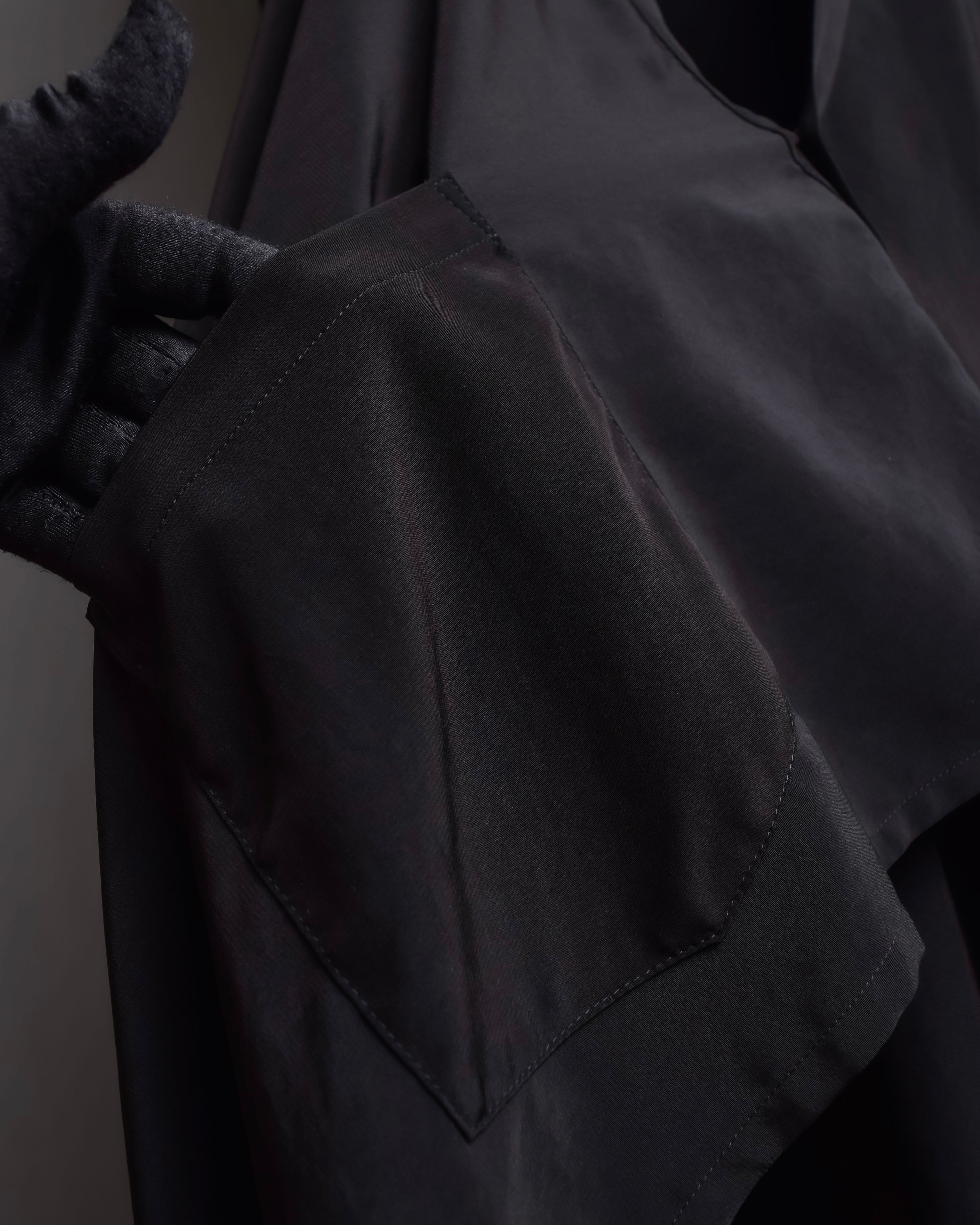 "LIMI feu" Draped asymmetric layered rayon dress