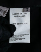 "YOHJI YAMAMOTO" Stitched hemline design flared skirt