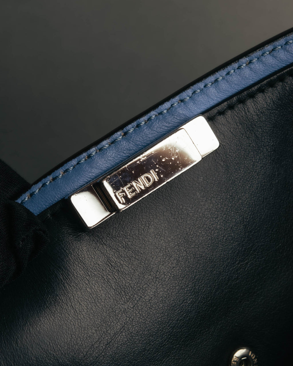 "FENDI" 2010's Soft leather peekaboo x lite handbag