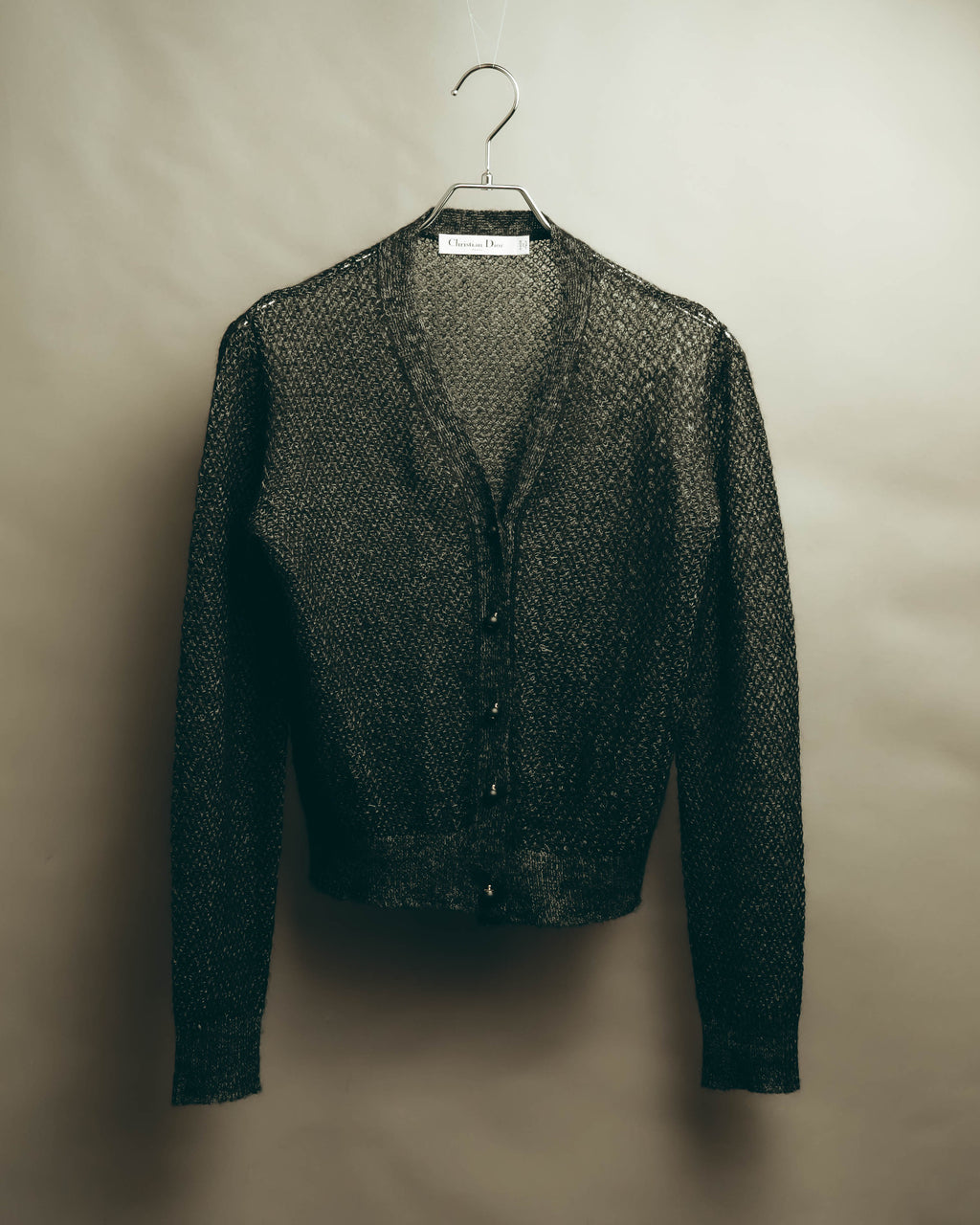 -SPECIAL- “Christian Dior” 2017-2023 Textured sheer knit ensemble