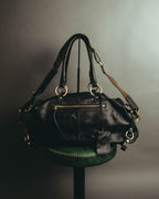 "Valerio Valeriani" 00's-10's Convertible leather Boston bag