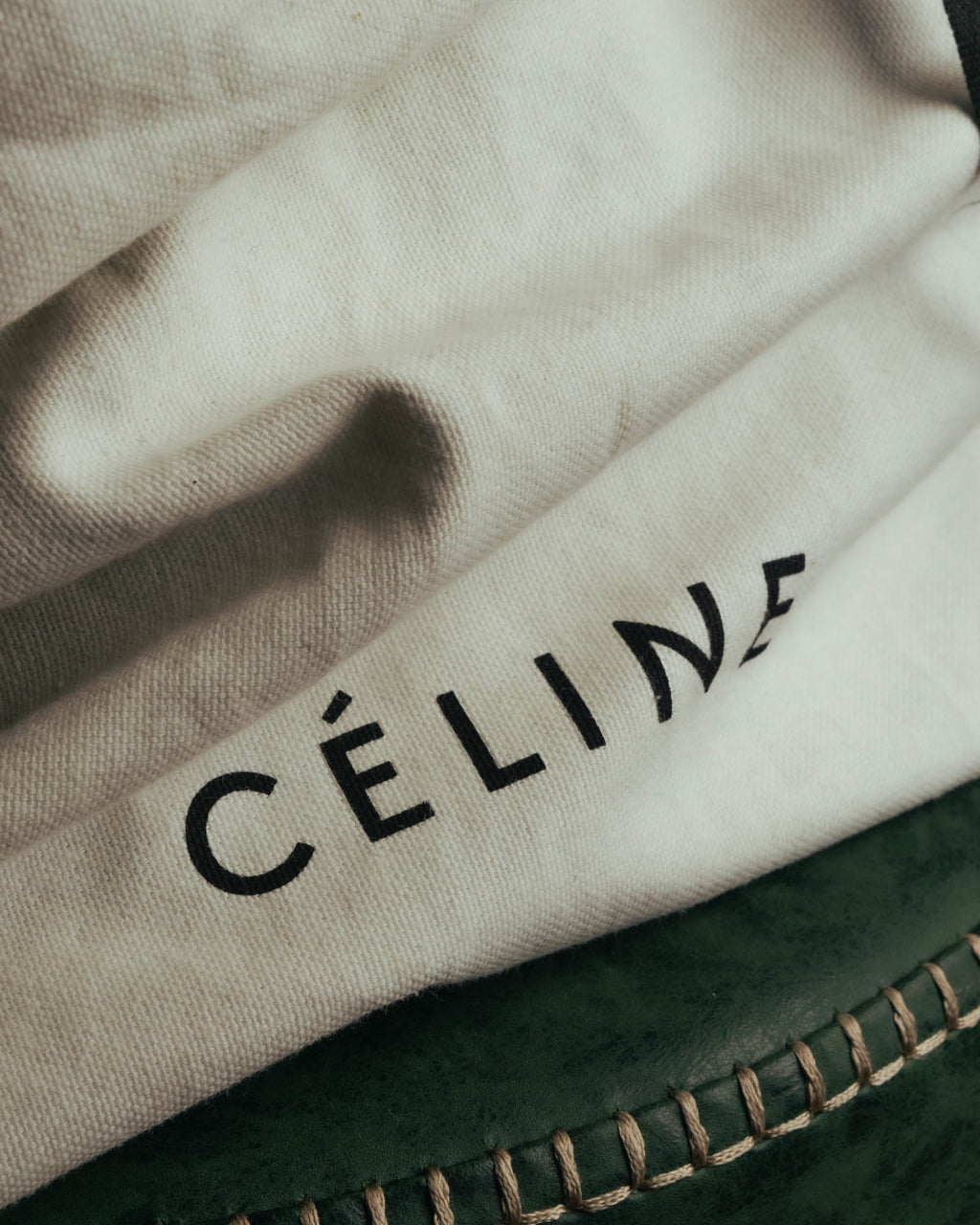 "CÉLINE" 10's Minimal leather tote bag