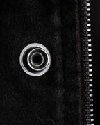 "ARMANI COLLEZIONI" Military detail elbow patch zip-up jacket