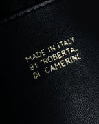 "Roberta Di Camerino" Logo motif charm design modern doctor bag