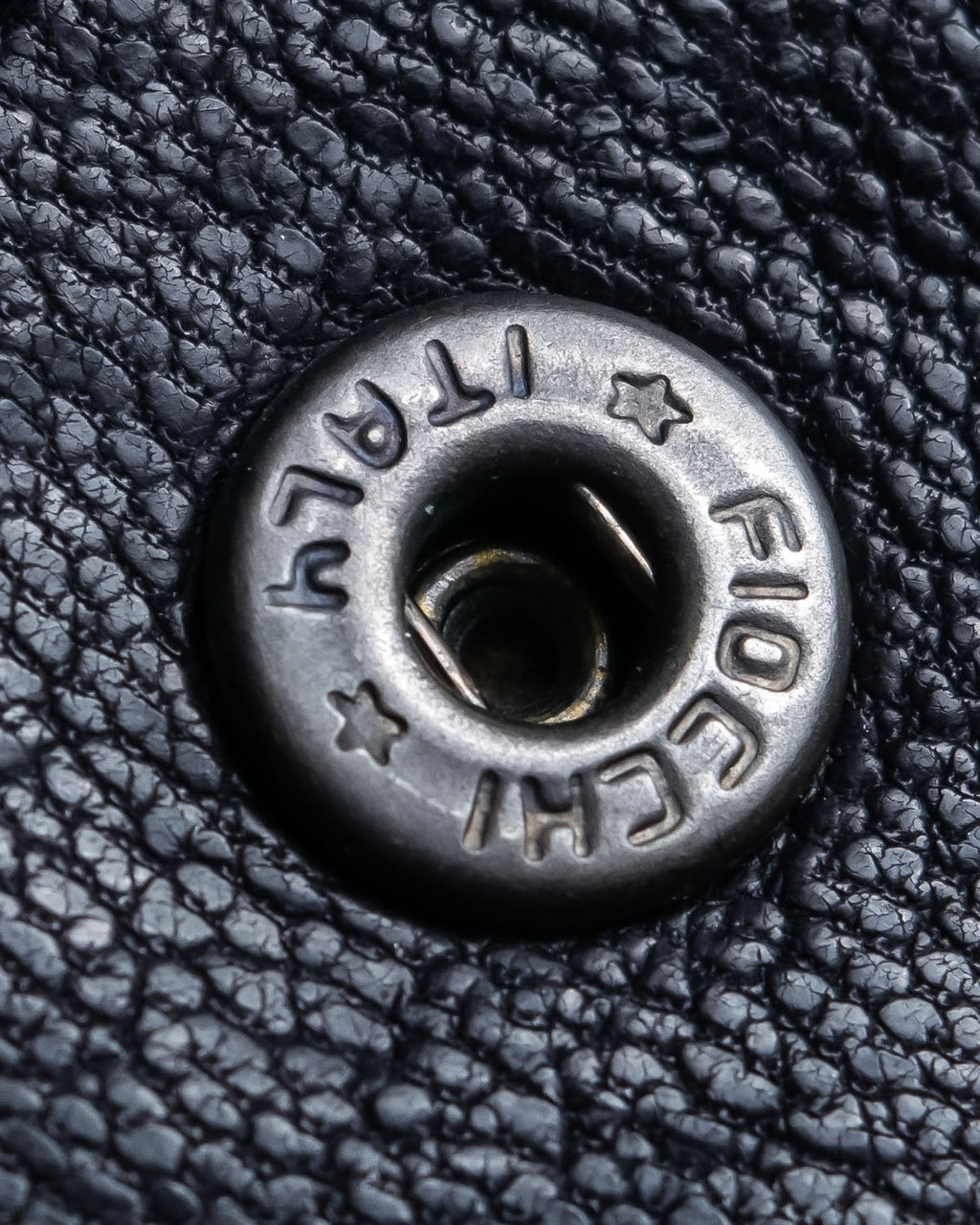 "CELINE" Metal parts design horizontal leather one-shoulder bag