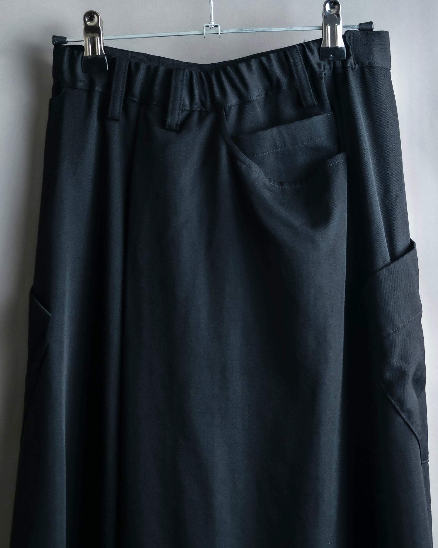 "Y's" Wool gabardine sarouel skirt pants