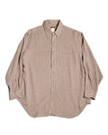 Giorgio Armani/ Houndstooth Check Pattern Summer Wool Shirt