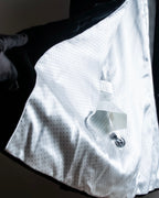 "GIORGIO ARMANI" Beautiful shape velour tailored jacket