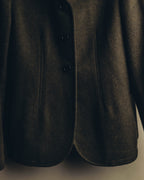 "PRADA" 90's-00's Quilted wool tailored jacket