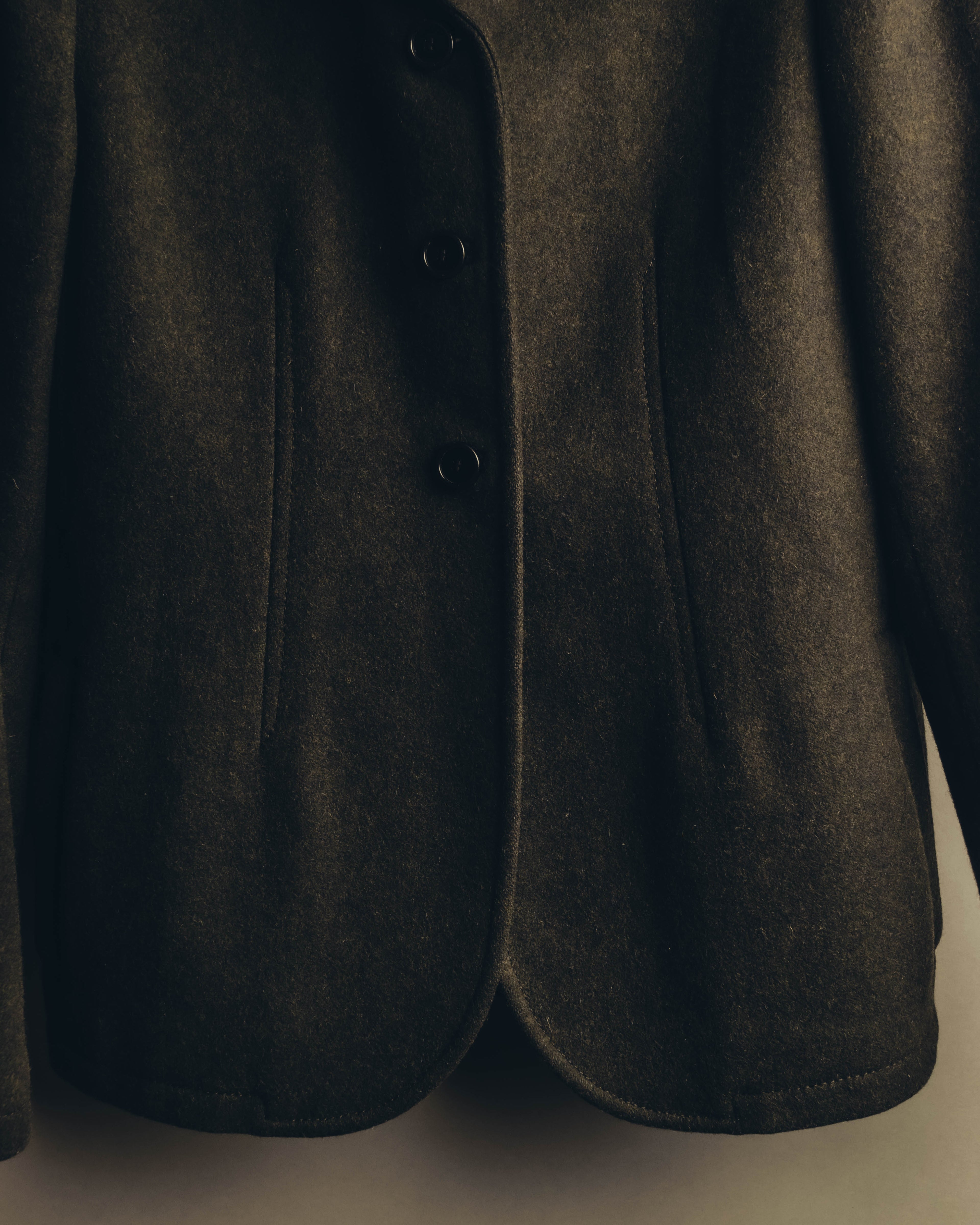 "PRADA" 90's-00's Quilted wool tailored jacket