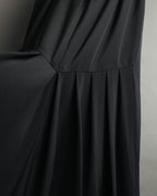 -SPECIAL- “Christian Dior” 80’s silk pleated long skirt