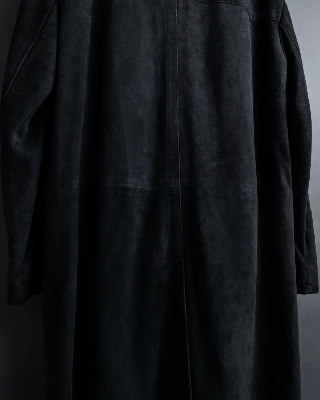 -SPECIAL- "GUCCI" 1998's-01's Tom Ford period beautiful faded suede long coat