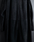 -SPECIAL- "GUCCI" 1998's-01's Tom Ford period beautiful faded suede long coat