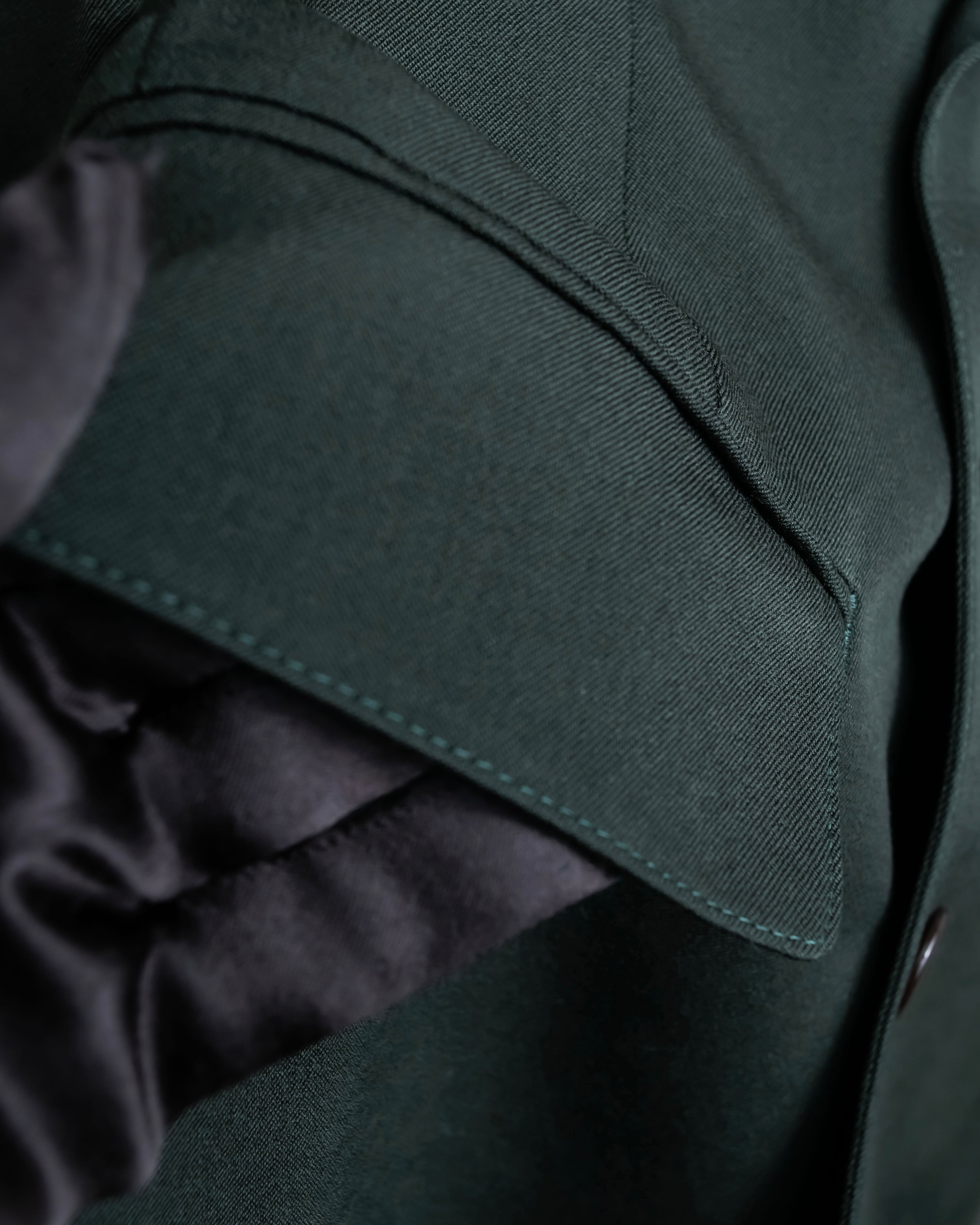 “Jean Paul Gautier” Patterned lining 8B double jacket set up