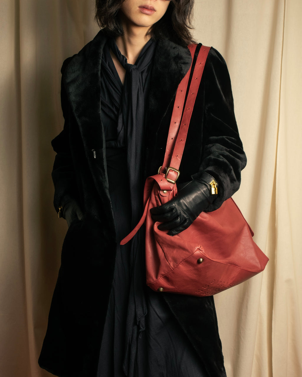 -SPECIAL- "Maison Martin Margiela"
 00'sLate period-13's Double strap design large shoulder bag